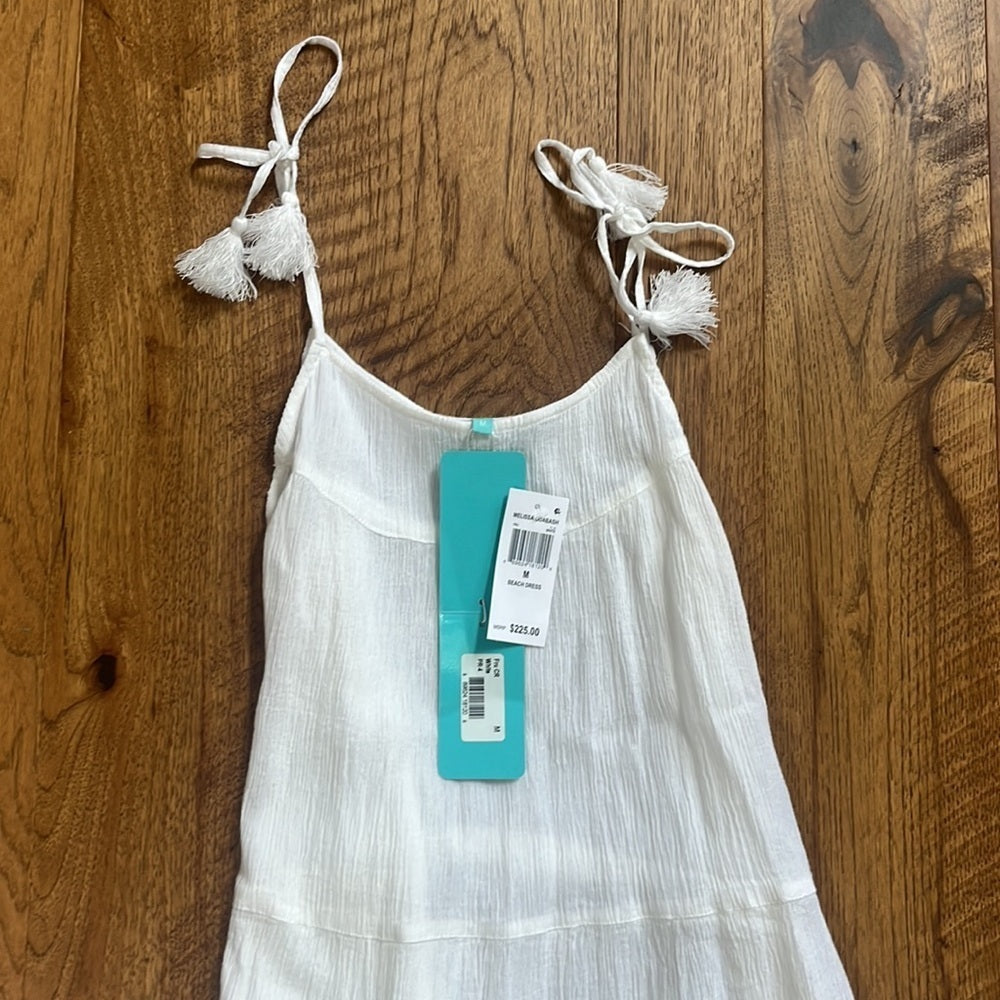 NWT Melissa Odabash Woman’s White Beach Dress Size M