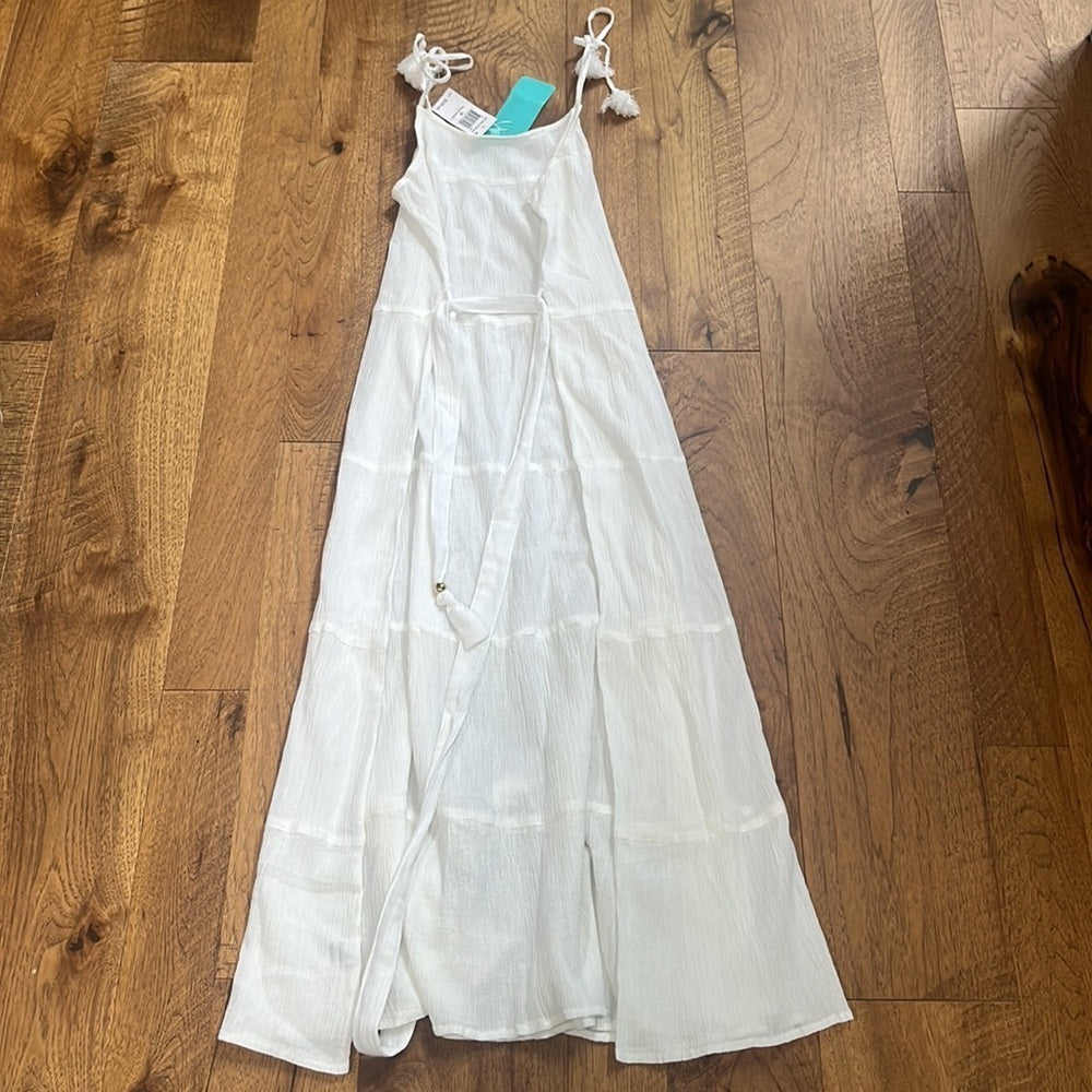 NWT Melissa Odabash Woman’s White Beach Dress Size M