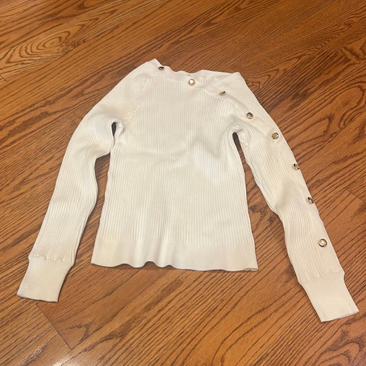 Milly Woman’s White Sweater Size P