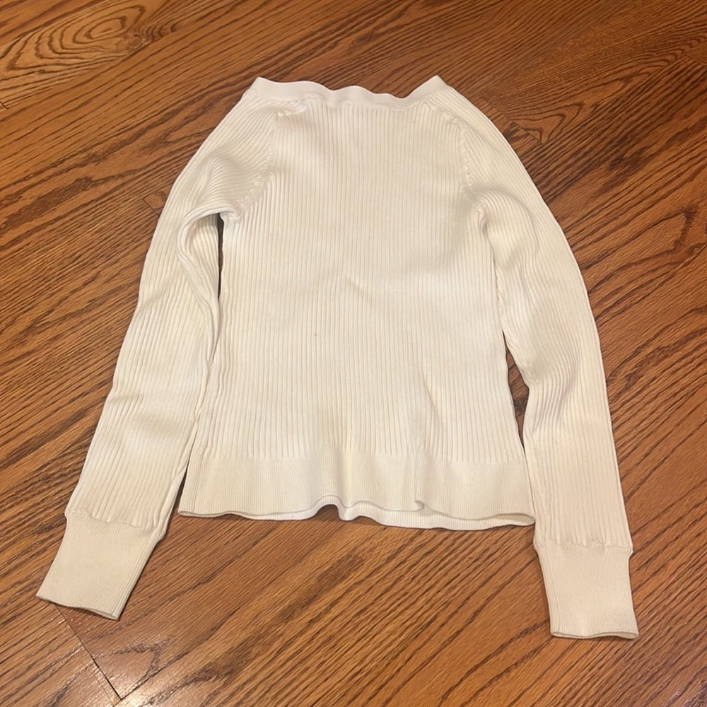 Milly Woman’s White Sweater Size P