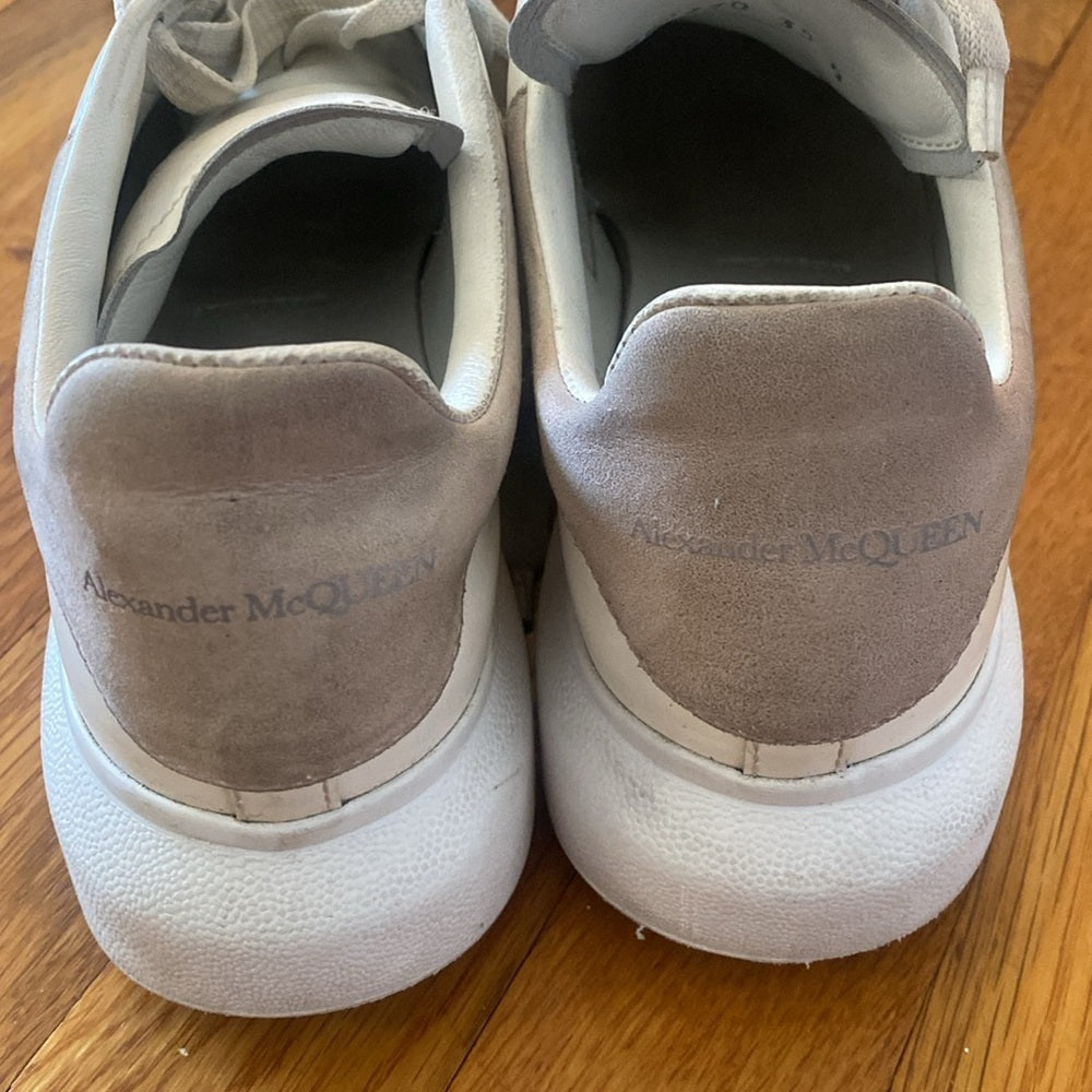 Alexander McQueen Womens White Sneakers Size 35
