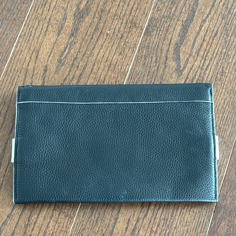 Coach Black Leather Clutch