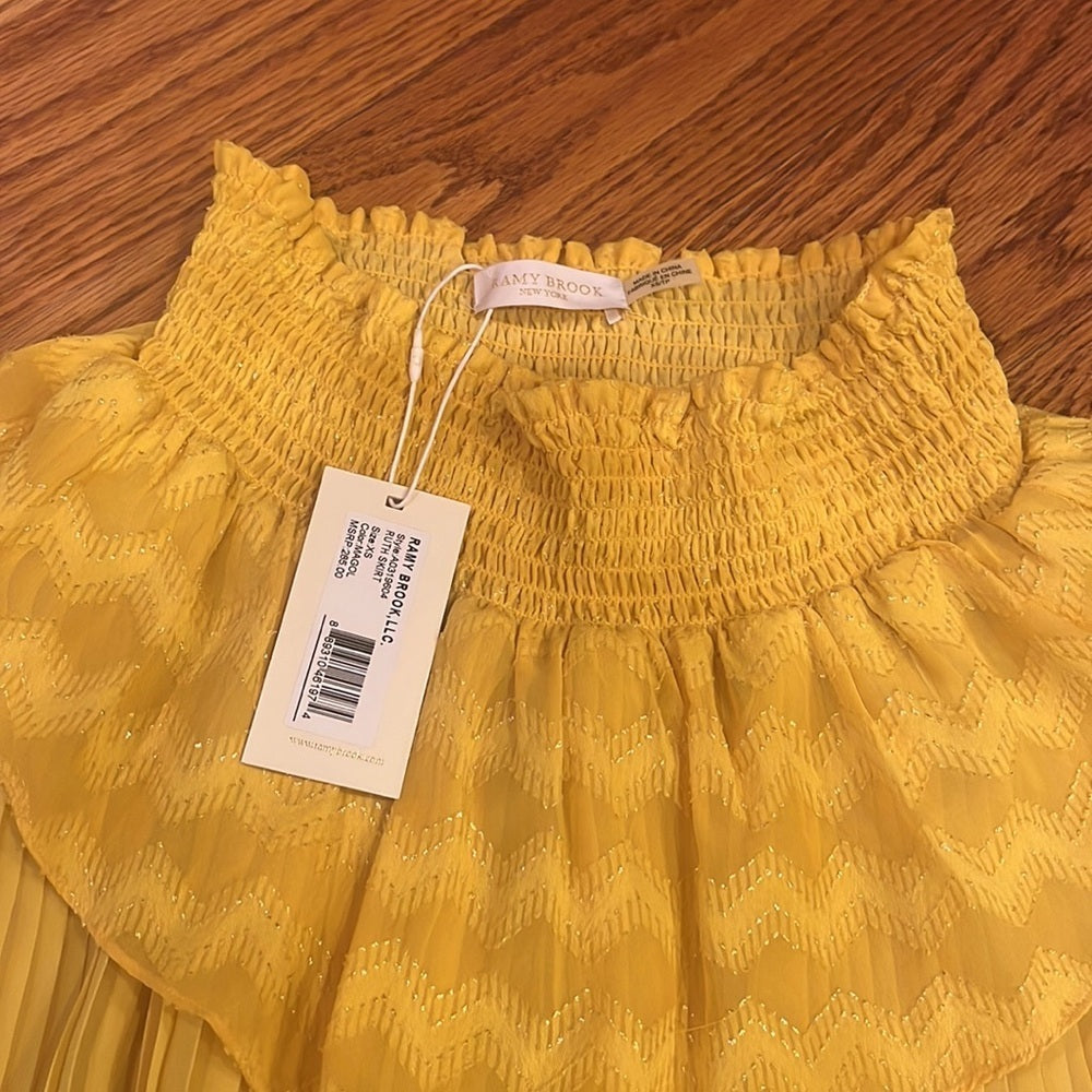 NWT Ramy Brook Woman’s Magol Ruth Skirt Size XS