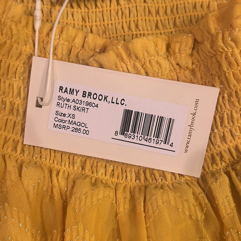 NWT Ramy Brook Woman’s Magol Ruth Skirt Size XS