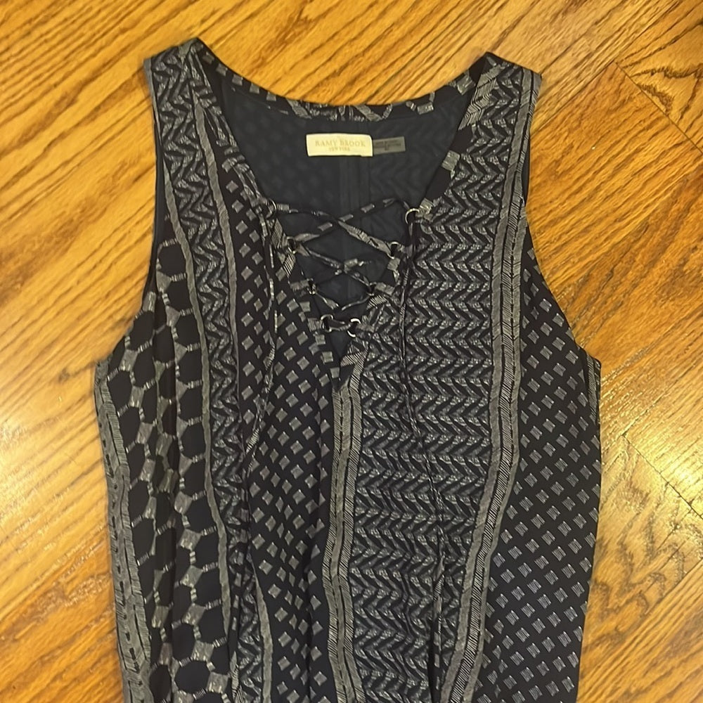 Ramy Brook Woman’s Printed Silk Dress Size S