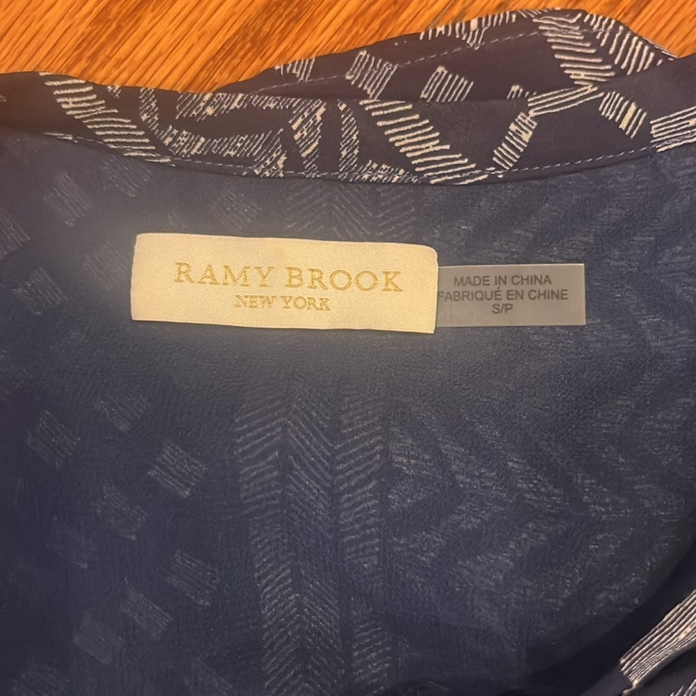 Ramy Brook Woman’s Printed Silk Dress Size S