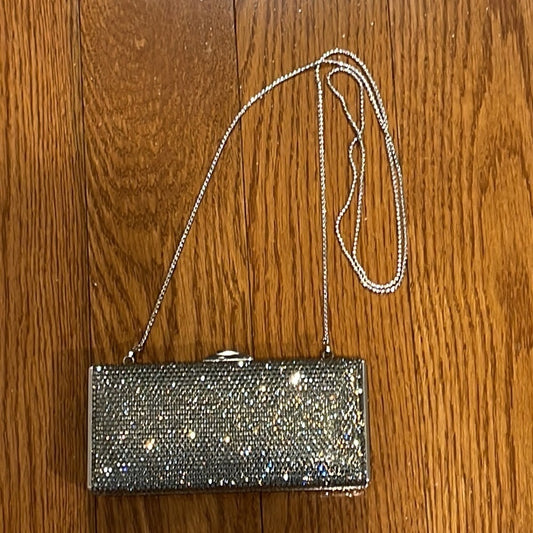 Judith Leiber Rectangular Crystal Clutch or Shoulder Bag