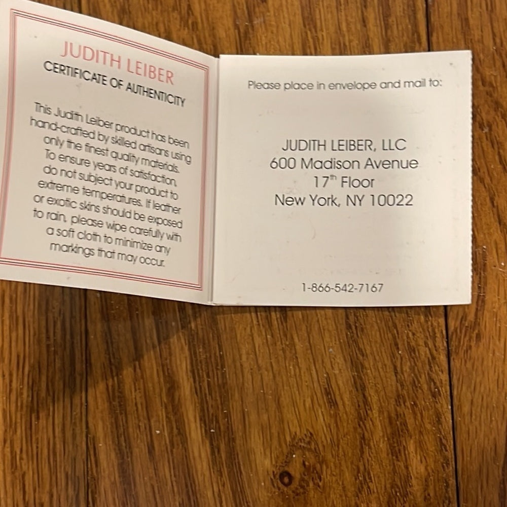 Judith Leiber Rectangular Crystal Clutch or Shoulder Bag