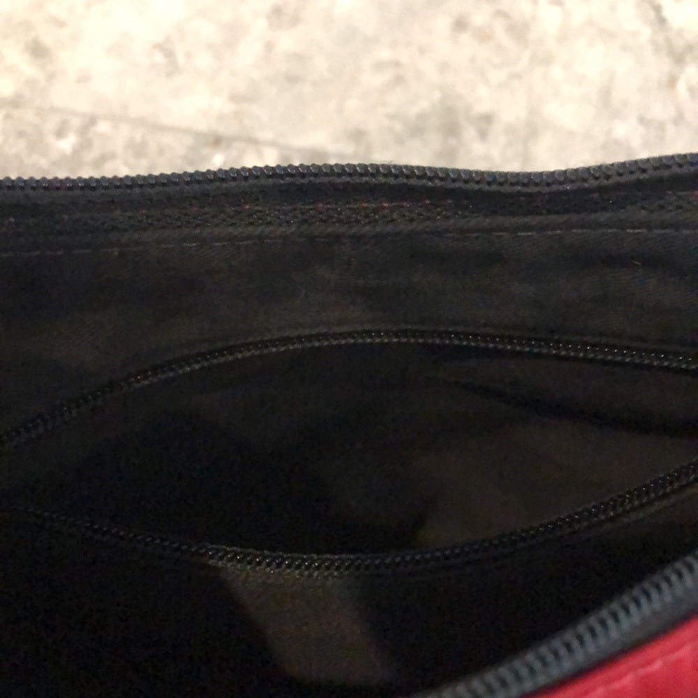 Kate Spade Red Moon Bag Zipper Closure