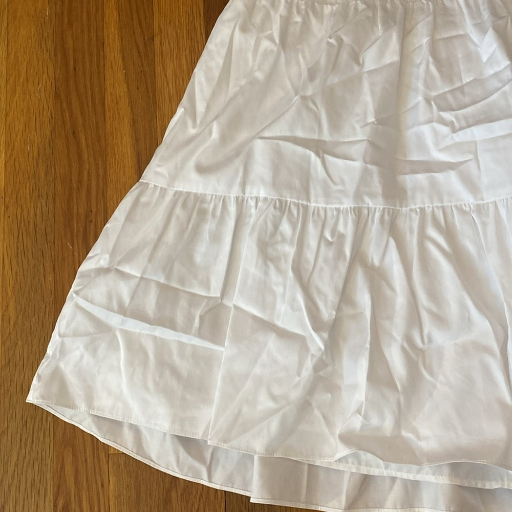 NWT Amanda Uprichard Women’s White V-Neck Dress Size S
