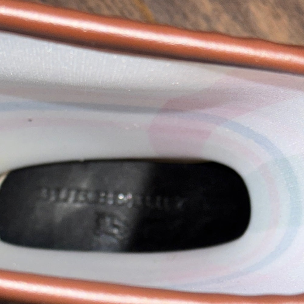 Burberry Women’s Checkered Rain Boots Size 38/8