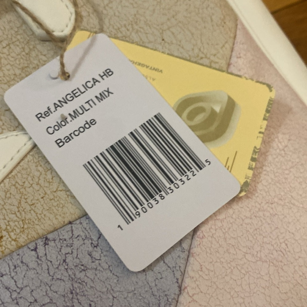 NWT Vintage Havana White Tote Bag With Star OS