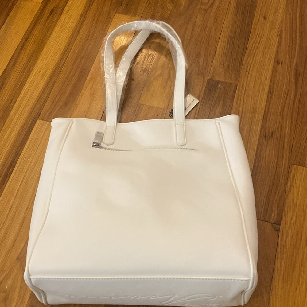 NWT Vintage Havana White Tote Bag With Star OS