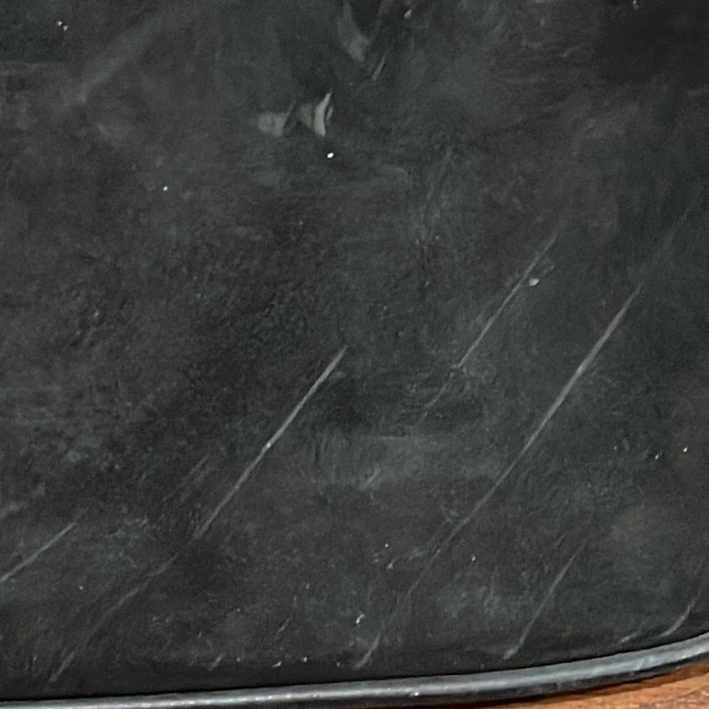 Vintage GUCCI Black Leather Suede Hobo Bucket Shoulder Bag