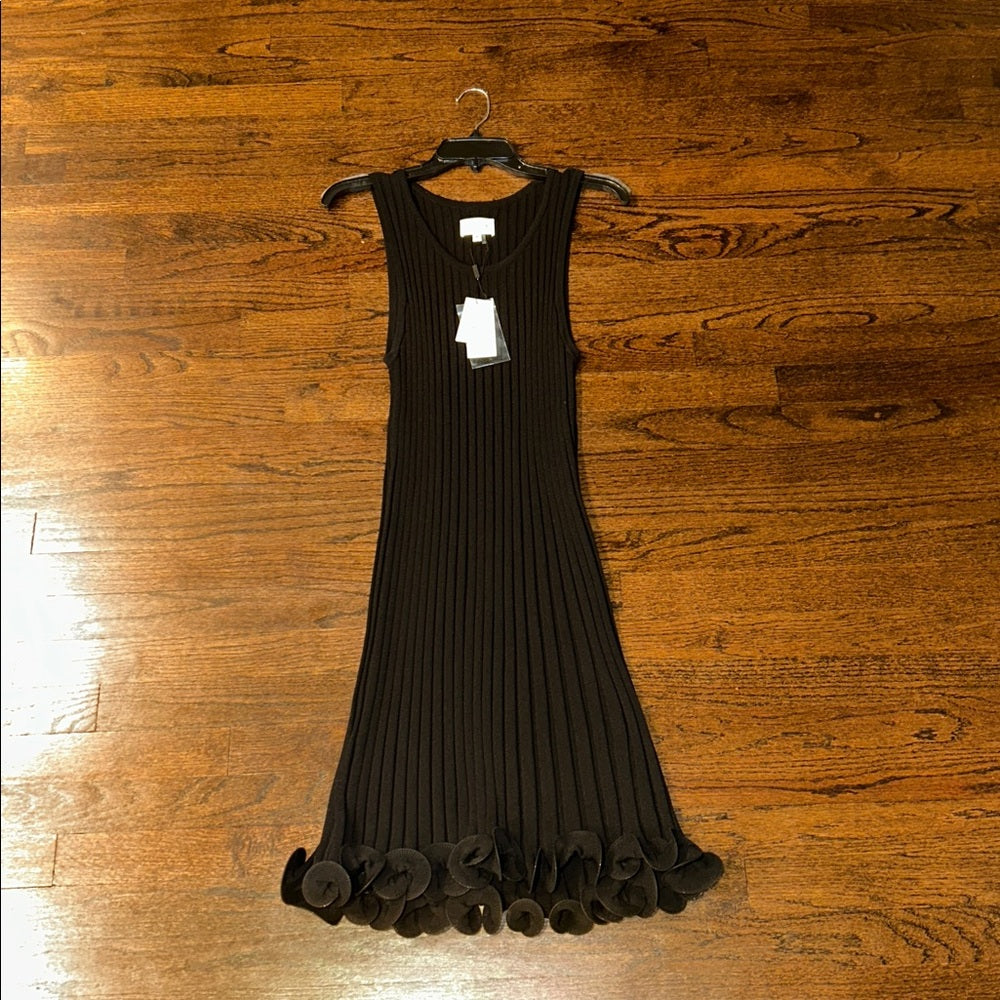 NWT Milly Women’s Black Sleeveless Dress Size Medium