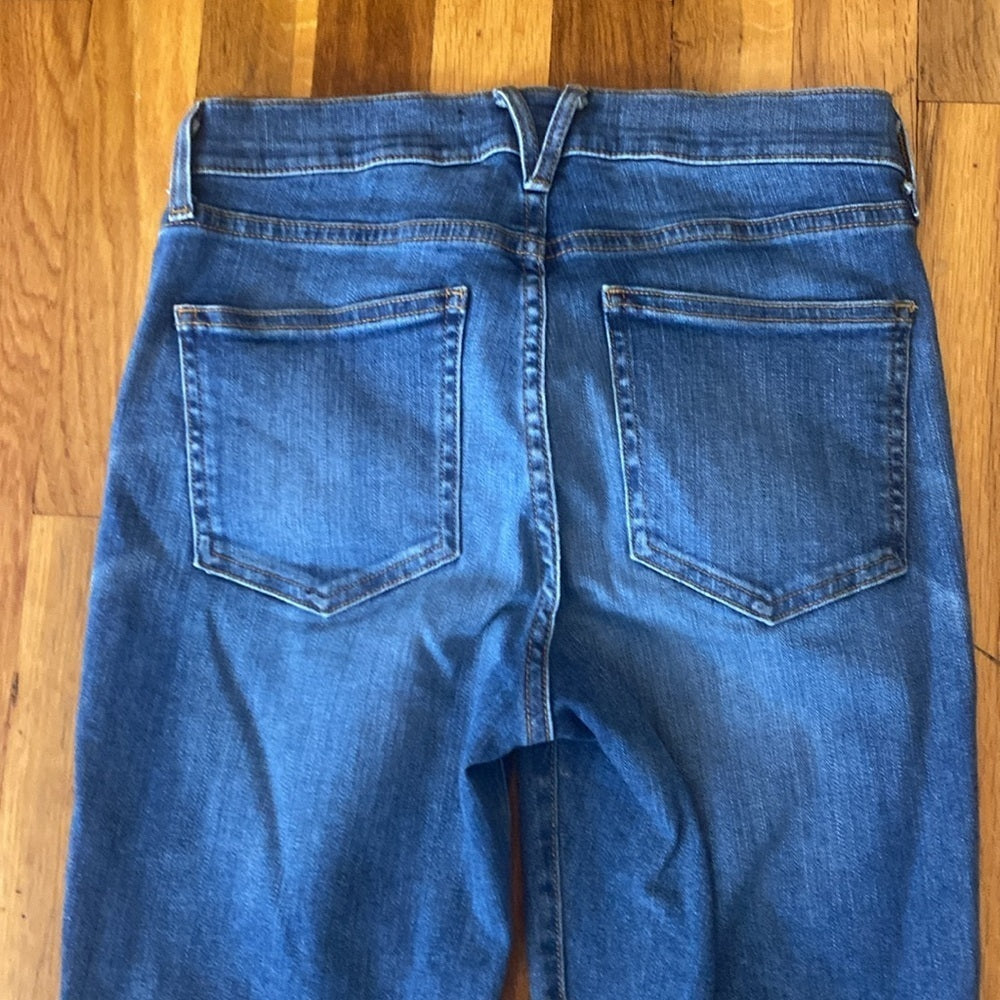 Veronica Beard Women’s Debbie Blue Skinny High Rise Jeans Size 27