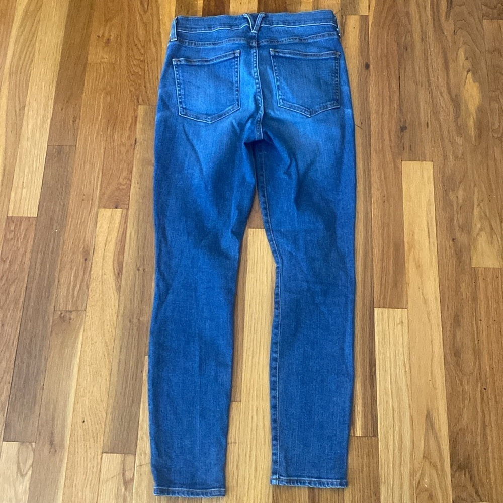 Veronica Beard Women’s Debbie Blue Skinny High Rise Jeans Size 27