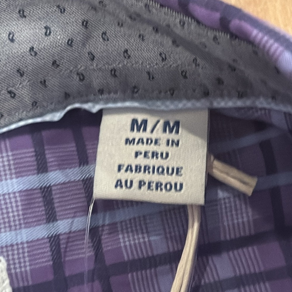 NWT Tommy Bahama Newport Coast Men’s Spring Purple Striped Dress Shirt Size Med