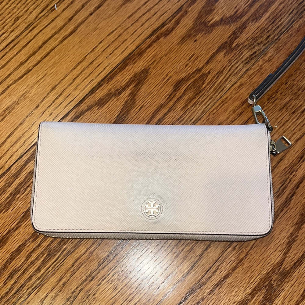 Tory Burch Woman’s Light Pink Wallet and Card Case