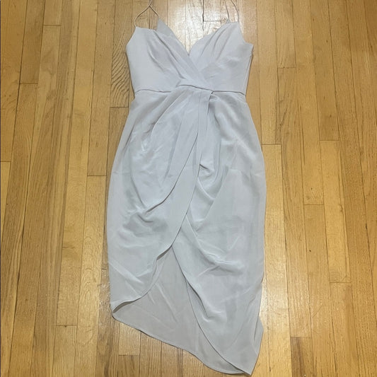 Zimmermann Women’s Cream High-Low Dress Size 2