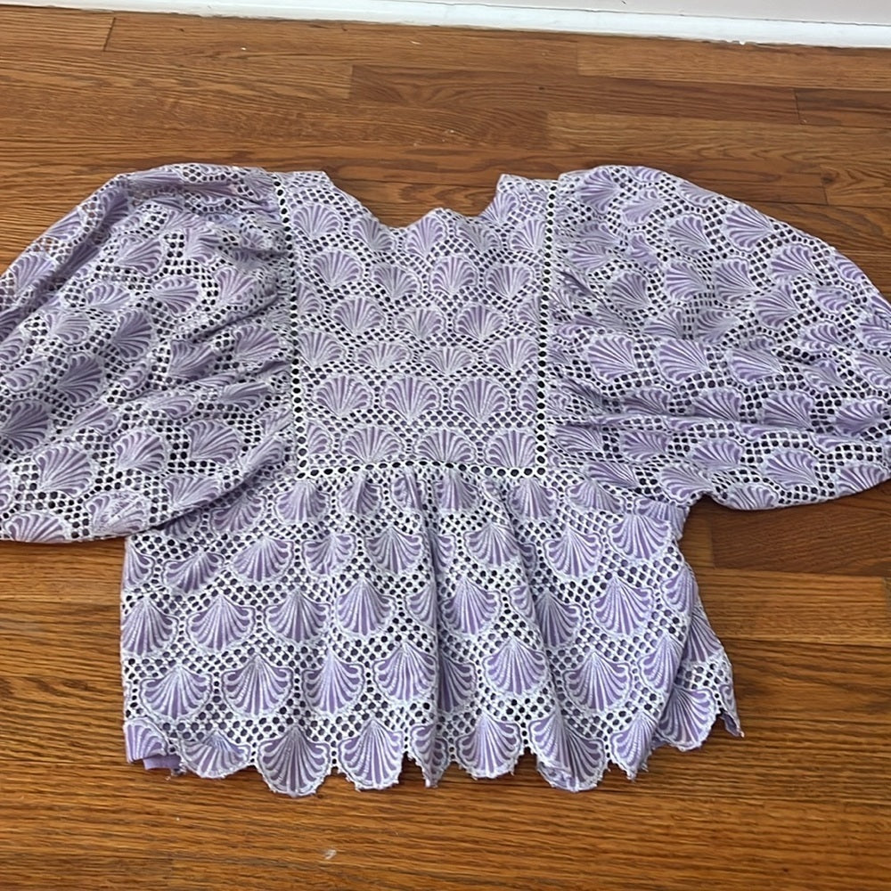 Saylor Women’s Purple Blouse Size S