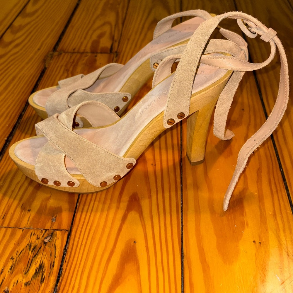 Veronica Beard Women’s Tan Heels Size 7.5