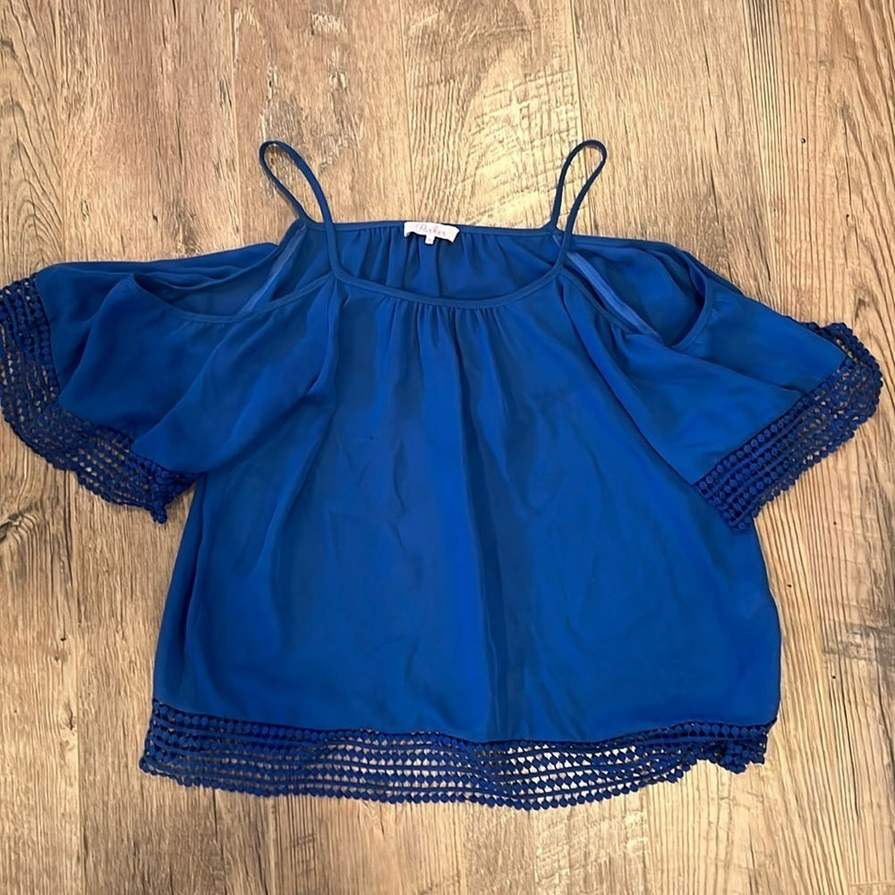 Parker Woman’s Blue Blouse Size Medium