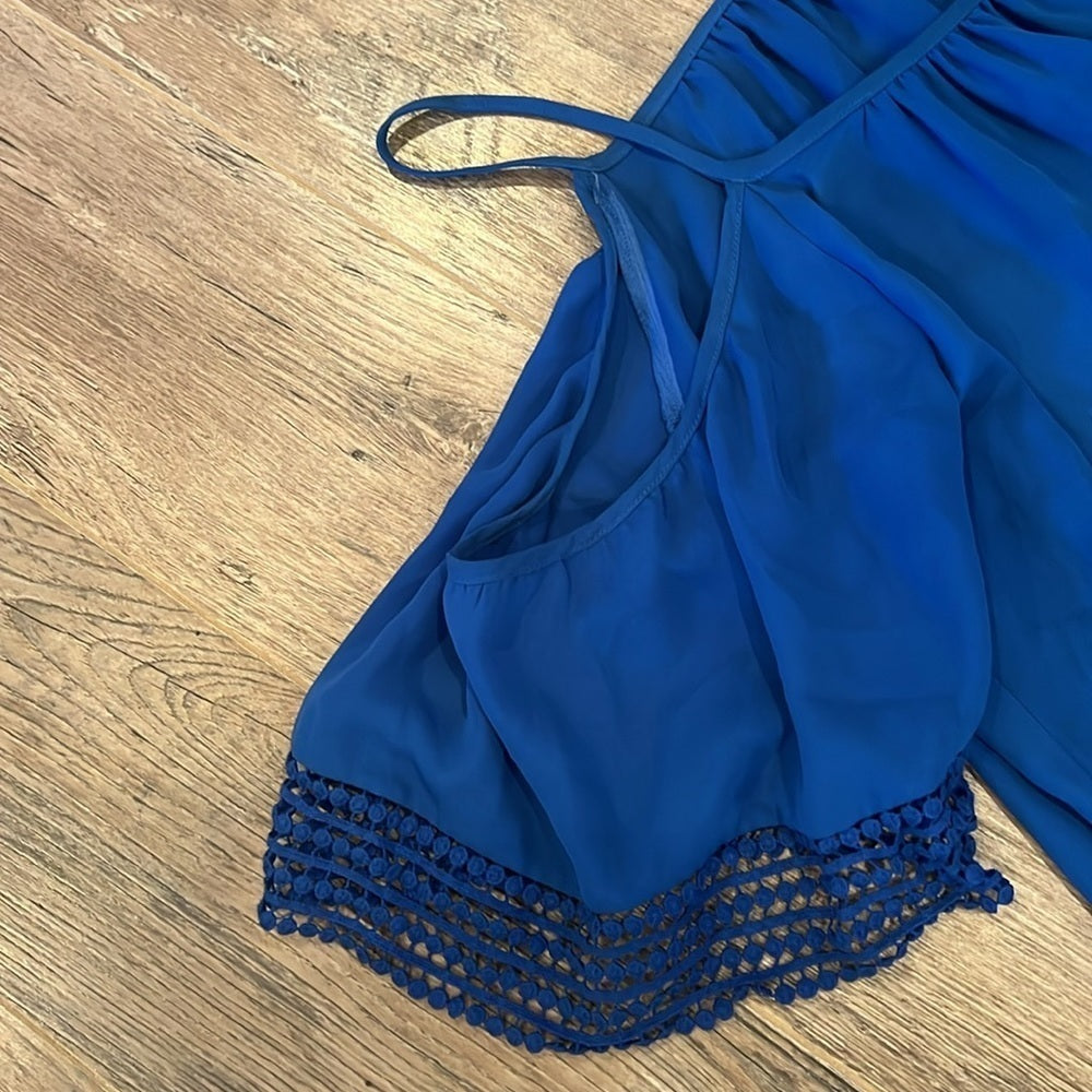 Parker Woman’s Blue Blouse Size Medium