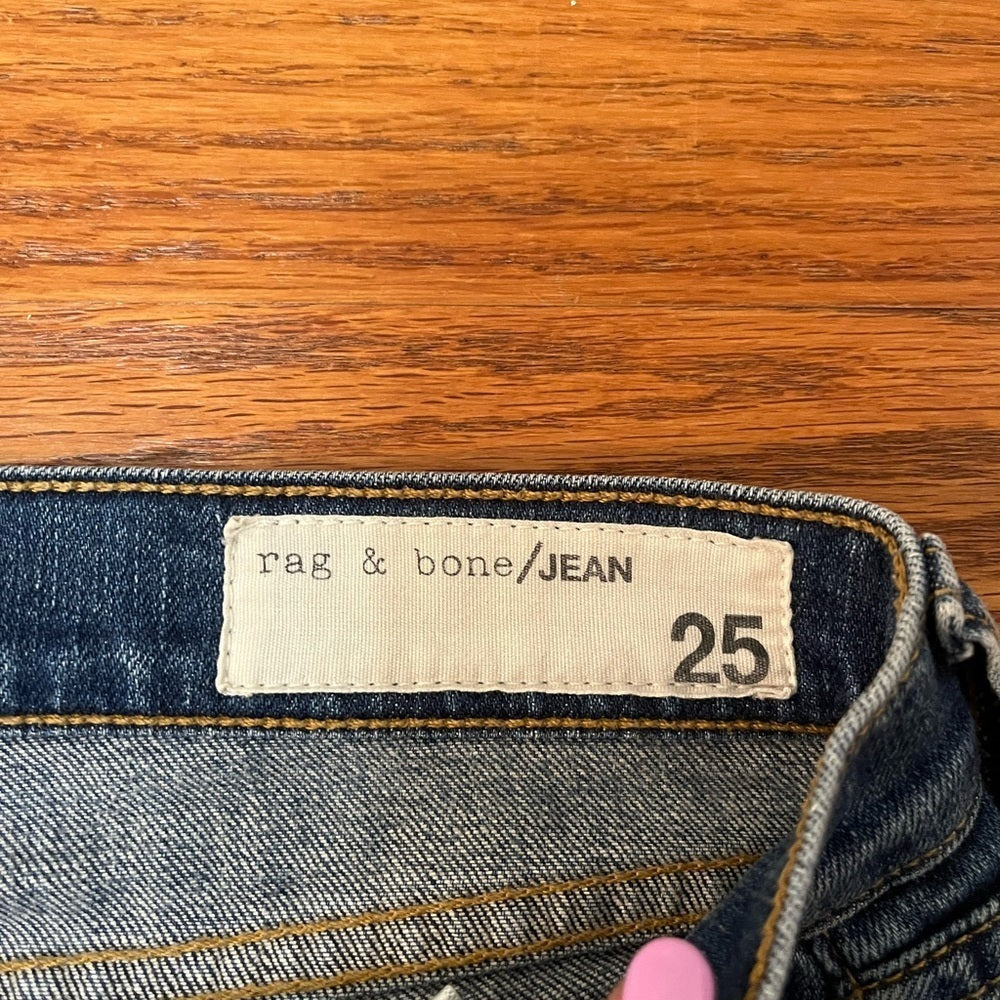 Rag & Bone Women’s Blue The Dre Jeans Size 25