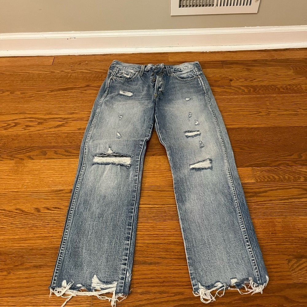 AMO Women’s Blue Loverboy Jeans Size 25