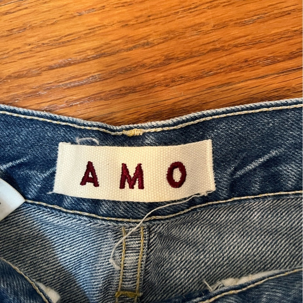AMO Women’s Blue Loverboy Jeans Size 25