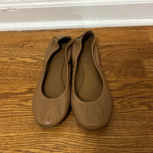 Tory Burch Women’s Tan Flats Size 10