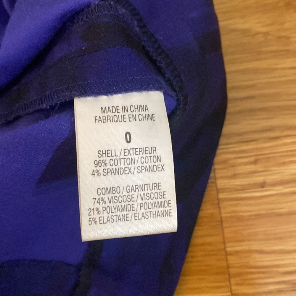 Theory Women’s Black and Blue Dress Size 0