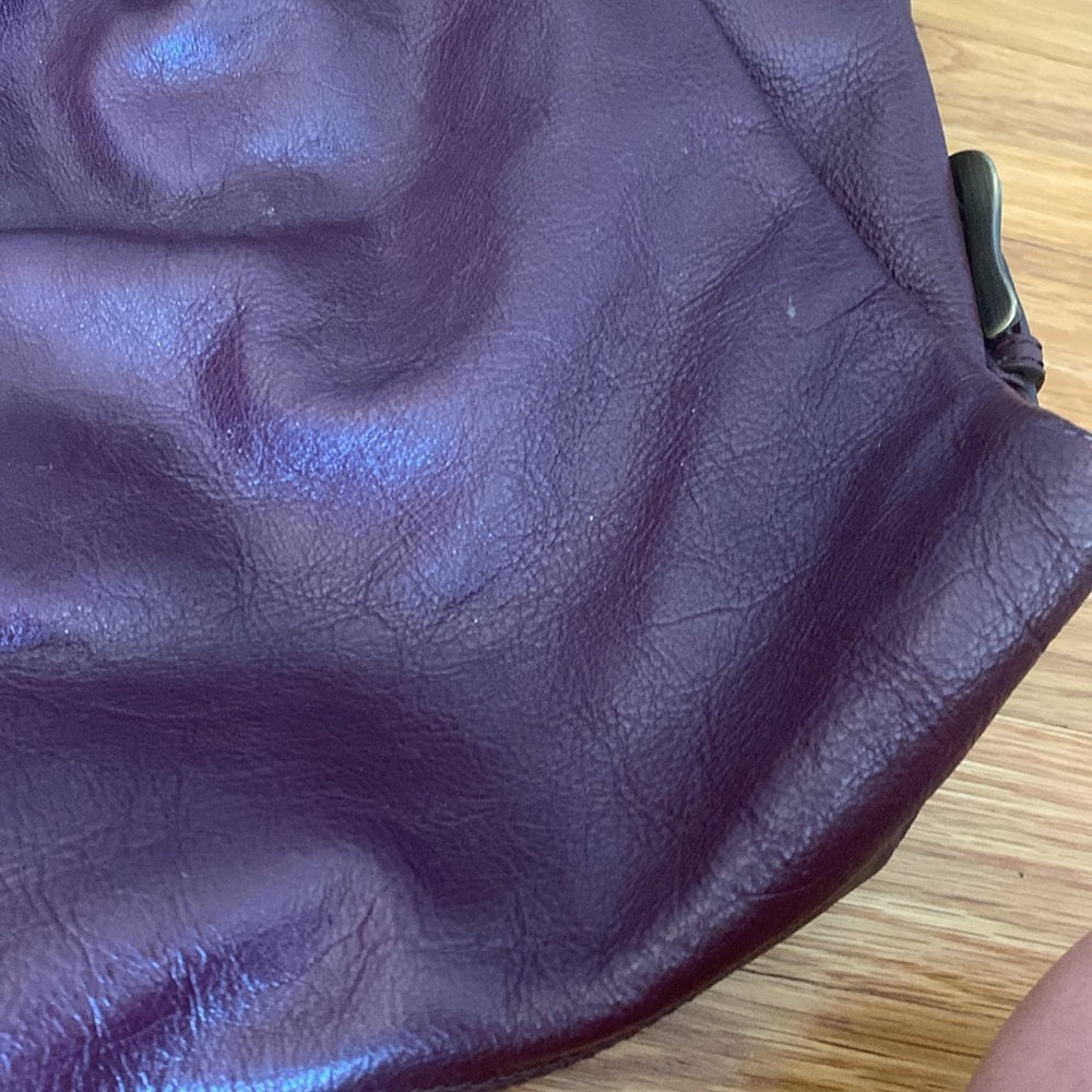 NWT Fendi Womens Purple Leather Bag OS