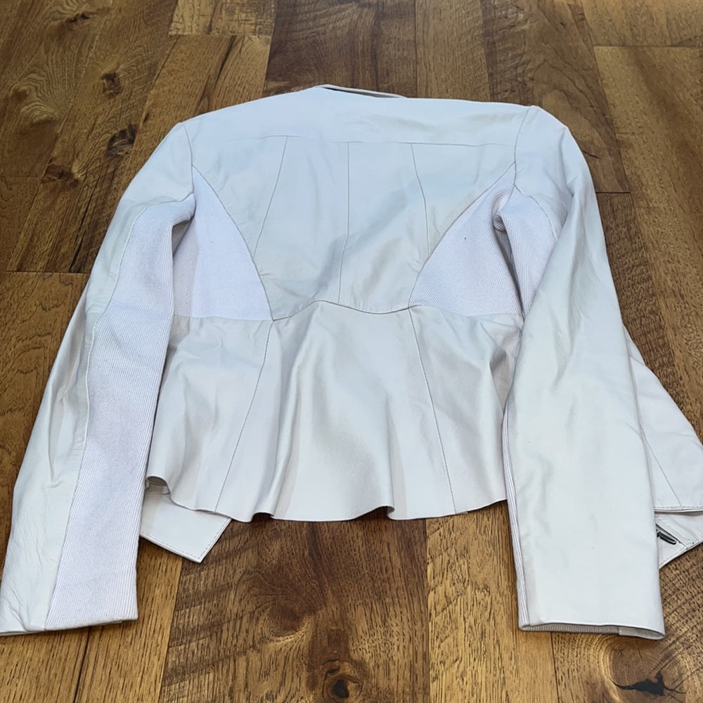 Walter Baker Woman’s Light Pink Leather Jacket Size S