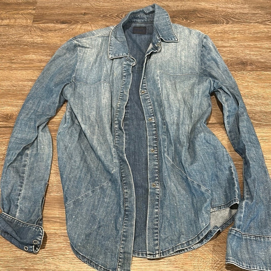 R+AWomen’s Cotton Jean Jacket Size Small