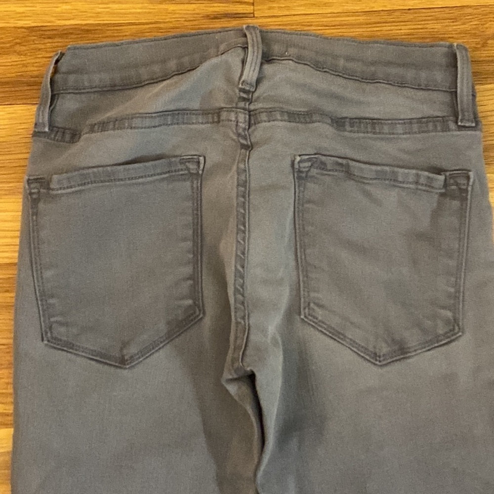 Frame Denim Women’s Gray Le Skinny de Jeanne Jeans Size 25