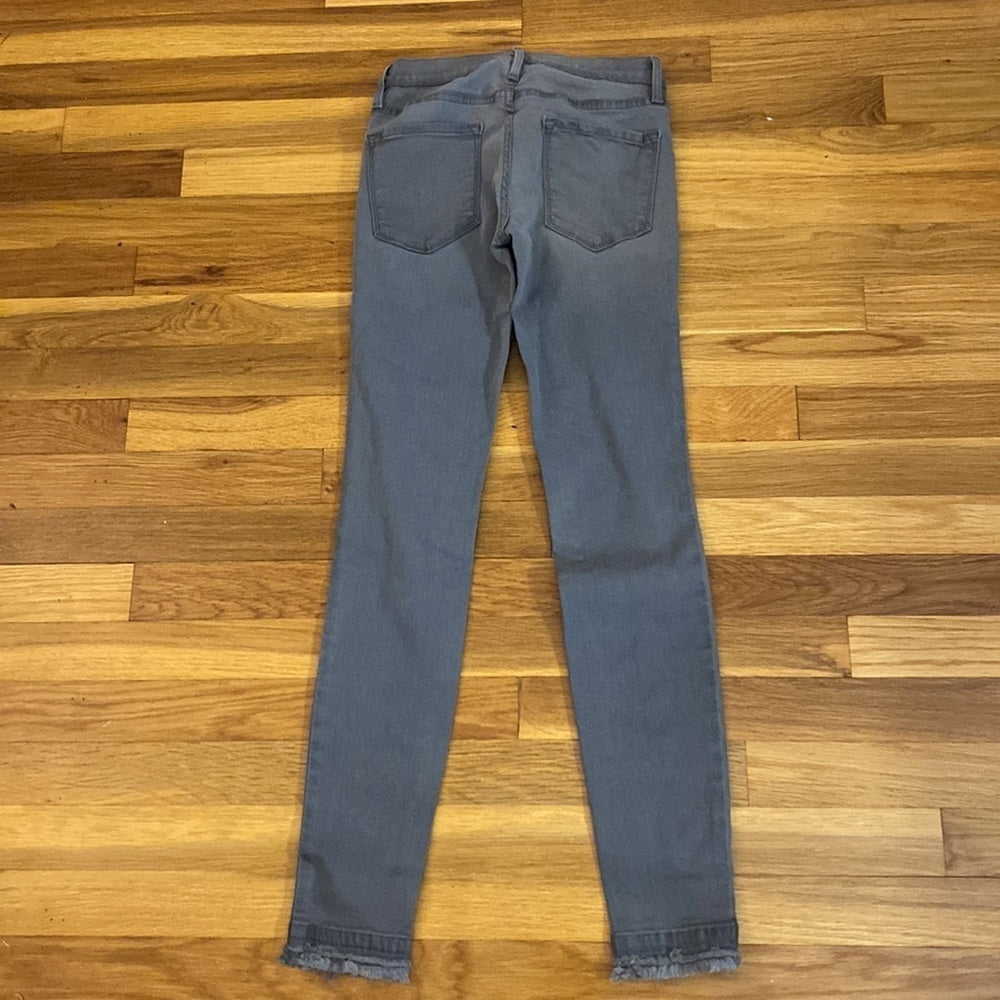 Frame Denim Women’s Gray Le Skinny de Jeanne Jeans Size 25