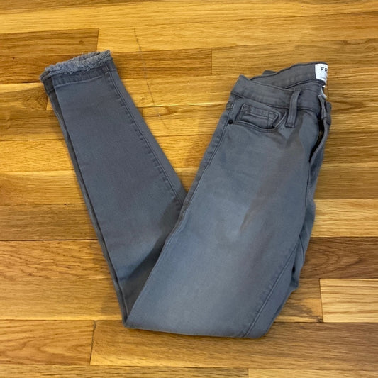 Frame Denim Women’s Gray Le Skinny de Jeanne Jeans Size 25