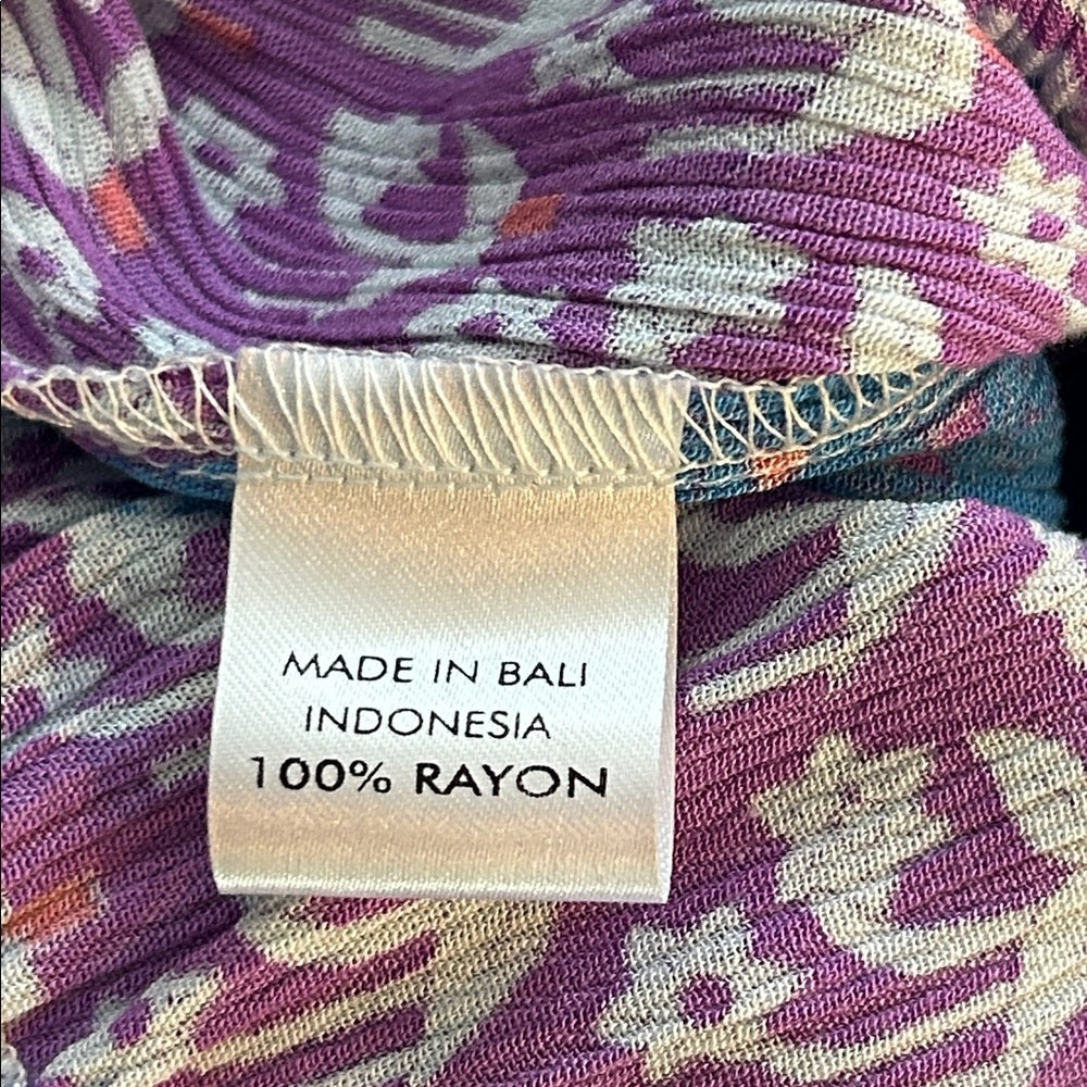 NWT Walker and Wade Women’s Bohemian Style Skirt in Blue and Purple Size XS