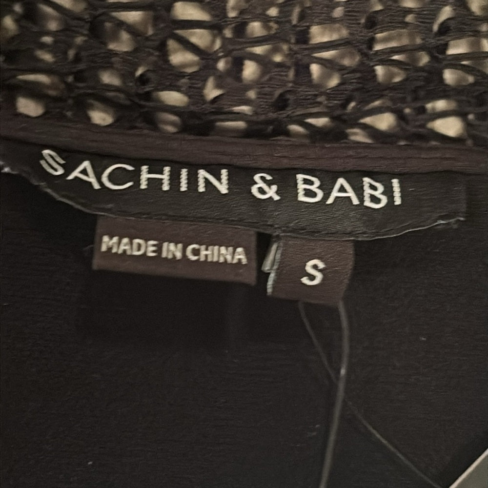 NWT Sachin & Babi Women’s Black Blouse Size S