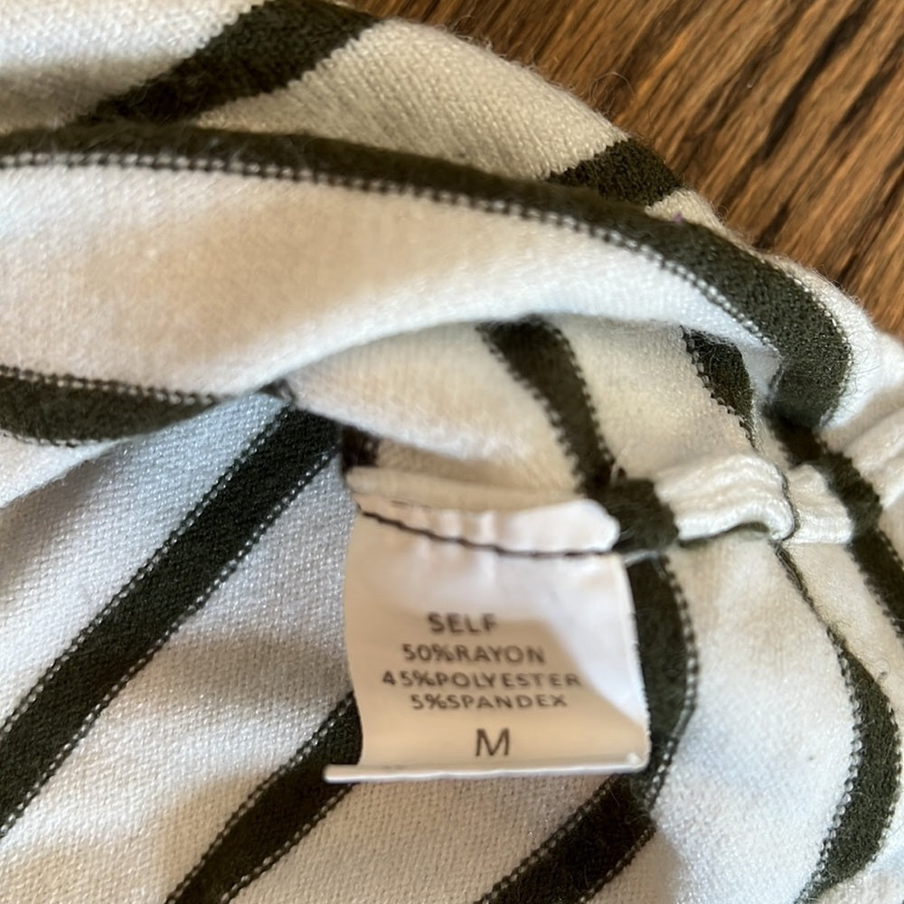 Wonen’s Lumiere striped top Size Medium