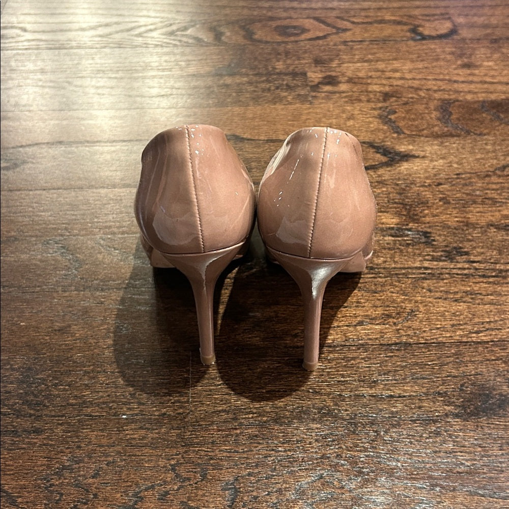L.K. Bennett Women’s Elegant Nude Platform Pumps Size 39 / 9