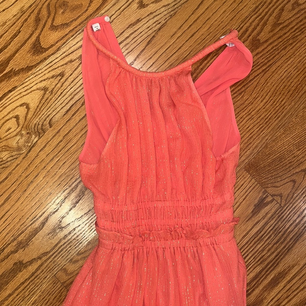 A.L.C Woman’s Pink Sparkle Maxi Dress Size 2