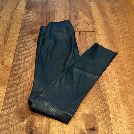 Walter Baker Woman’s Black Leather Pants Size XS