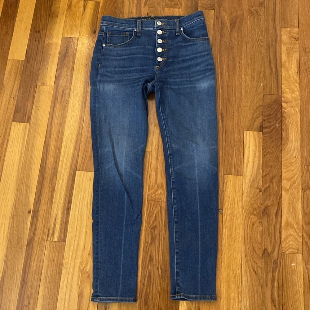 Veronica Beard Women’s Blue High Rise Skinny Jeans Size 4