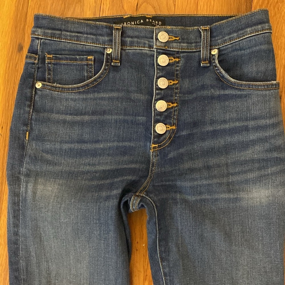 Veronica Beard Women’s Blue High Rise Skinny Jeans Size 4