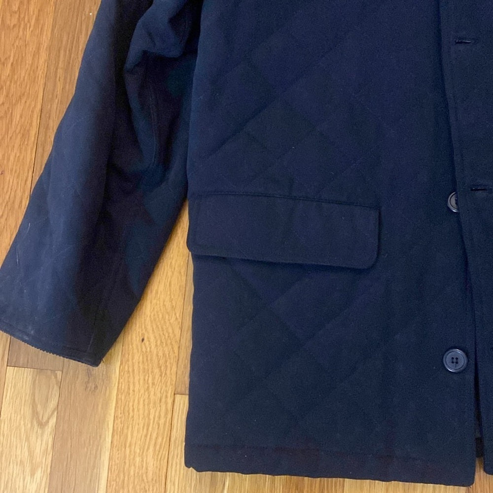 Arcadia Men’s Blue Collared Jacket Size M