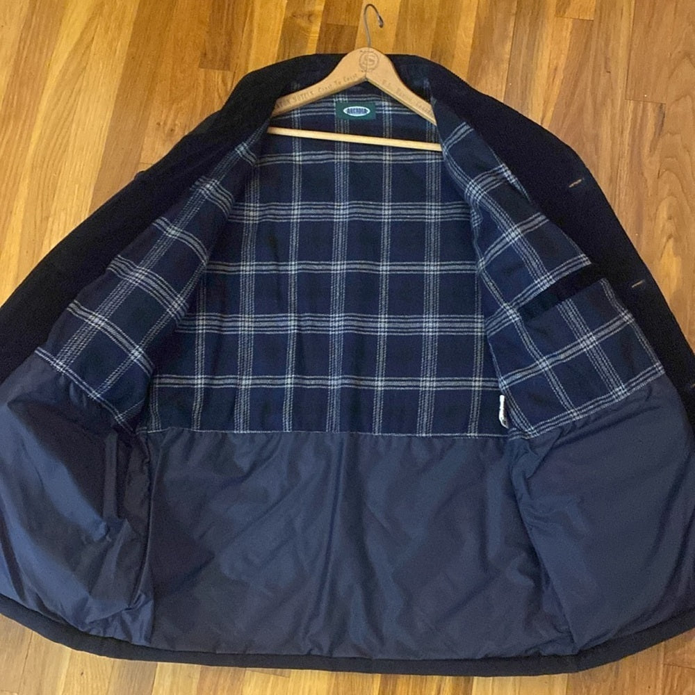 Arcadia Men’s Blue Collared Jacket Size M