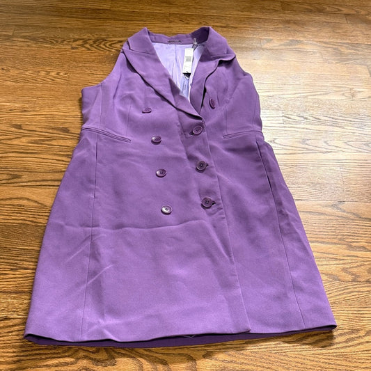 NWT Elie Tahari Lavender Sleeveless Vest Dress Size 8